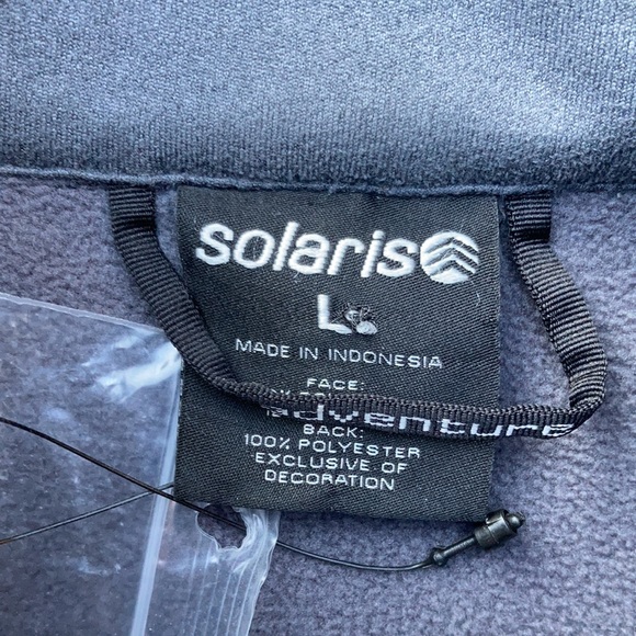 ⭐️SOLARIS Men’s Full zip jacket size L - Picture 5 of 9